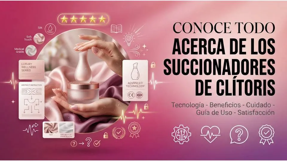 Succionadores de clítoris: tipos y uso